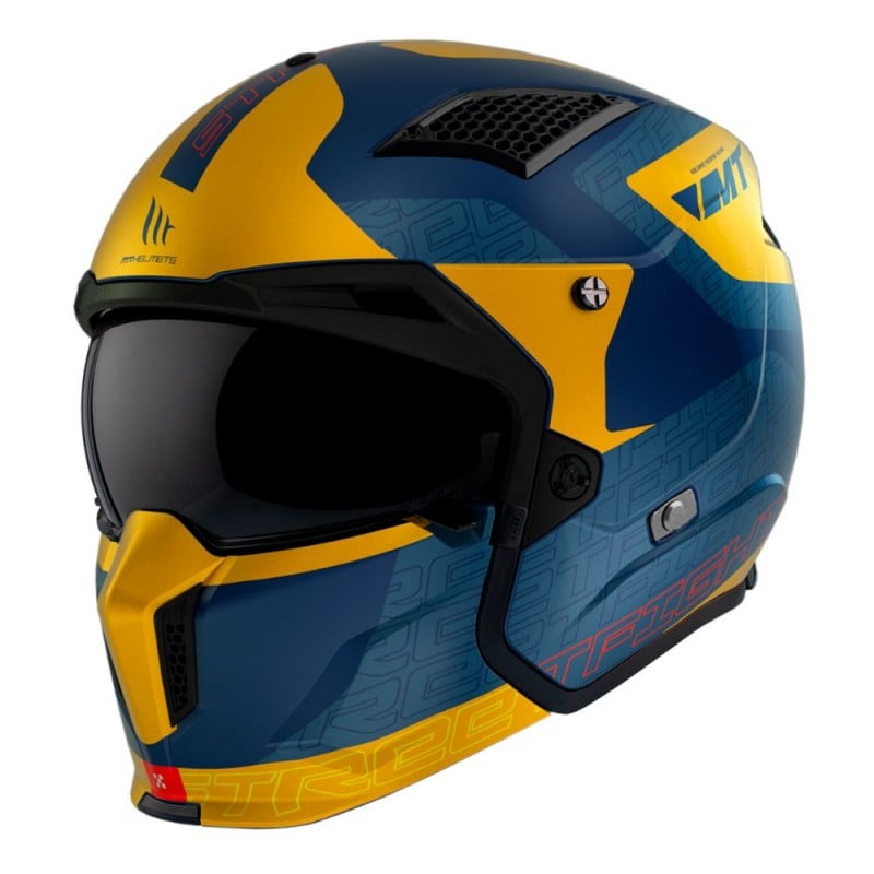 Helmet MT TR902B SV Streetfighter SV S Totem C3 yellow matte