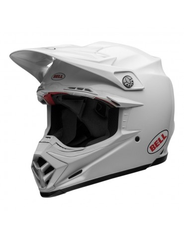 BELL Moto-9S Flex Solid blanco