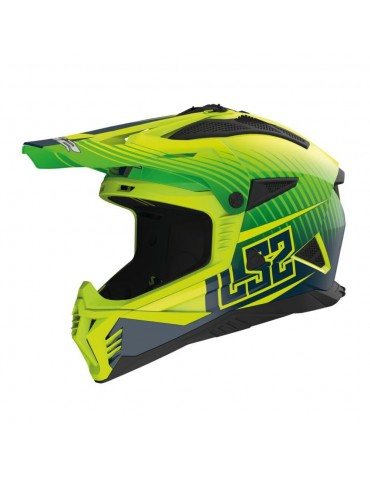 LS2 MX708 Fast II Duck vert...