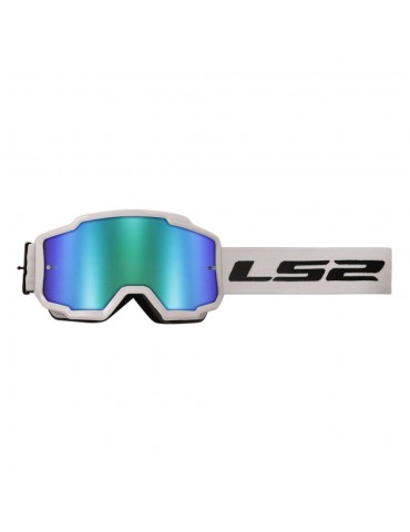 LS2 Charger blanc / iridium