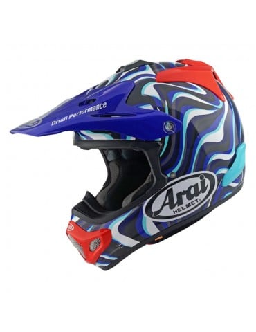 ARAI MX-V EVO Stream bleu