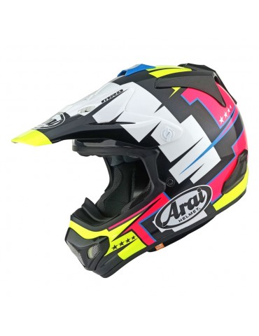 ARAI MX-V EVO Battle amarillo
