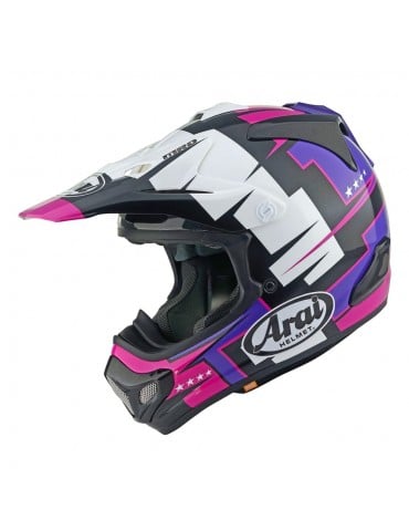 ARAI MX-V EVO Battle purple