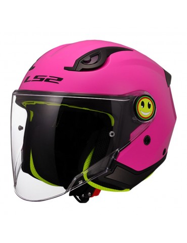 LS2 OF622 Funny II Solid rosa