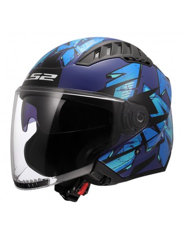 LS2 OF600 Copter II Kanji blue