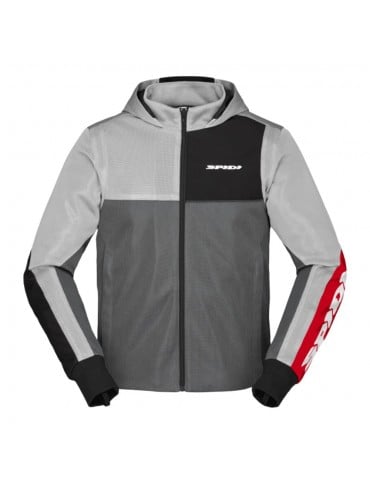 SPIDI Hoodie Net rojo