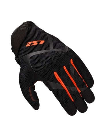 LS2 Ray II negro / rojo