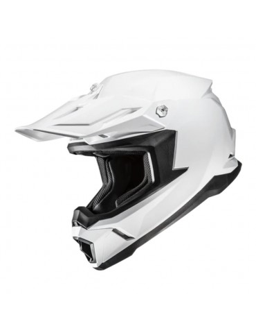 HJC C50 Solid blanc perle