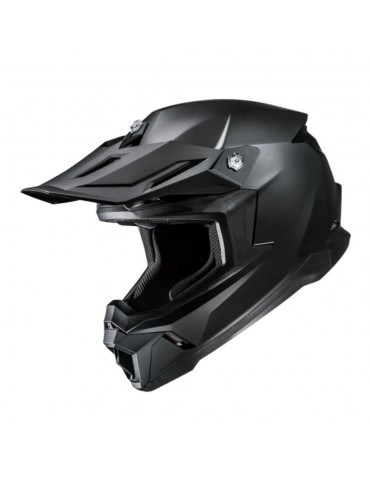 HJC C50 Solid Semi Flat preto