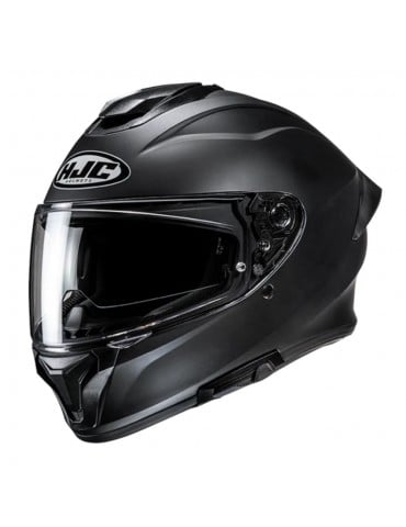HJC C71 Solid Semi Flat preto