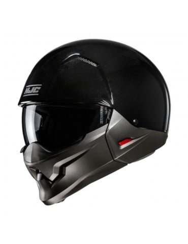 HJC i20N Solid métal noir