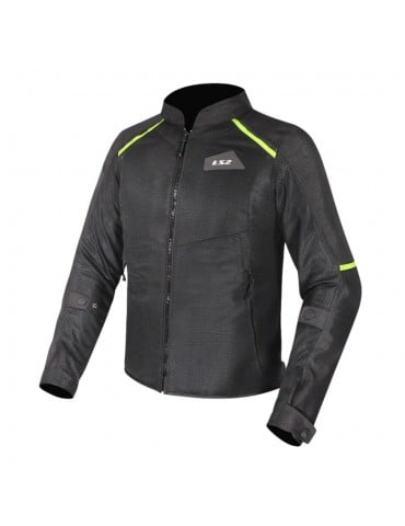 LS2 Breeze preto / amarelo