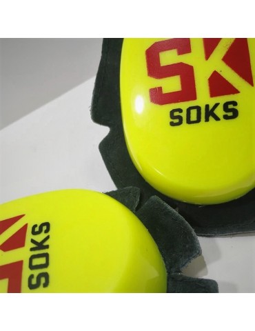 SOKS Race Sliders fluor yellow