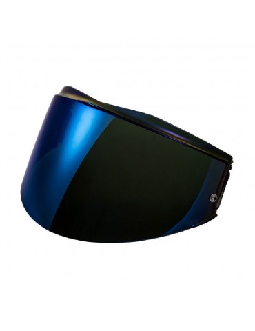 LS2 Visor azul iridio