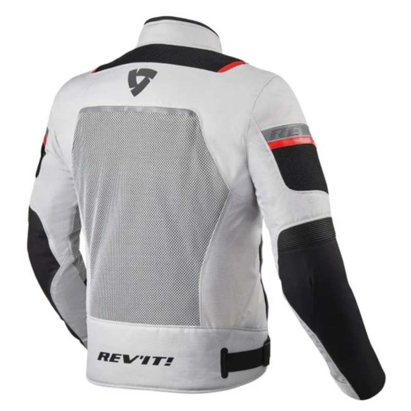 Pantaloni Moto Tessili REV'IT! Tornado 3 Da Donna - Argento, Taglia 42, Con Protezioni Ginocchia E Fianchi