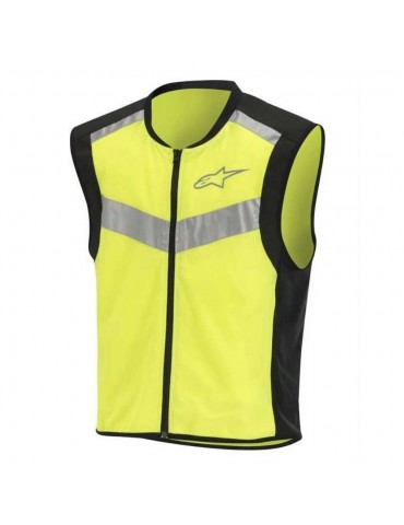 Biker Wears Mens Motorbike Cycle Security Reflective Waterproof Motorcycle Hiviz Waistcoat Jacket High Visibility 4 Pocket Yellow 4XL/5XL 