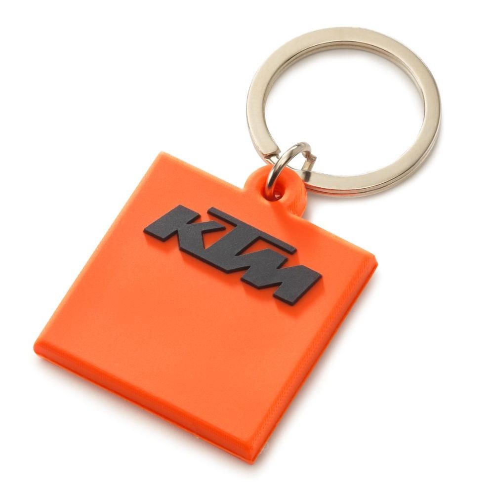 Key ring KTM Logo Rubber Keyholder orange