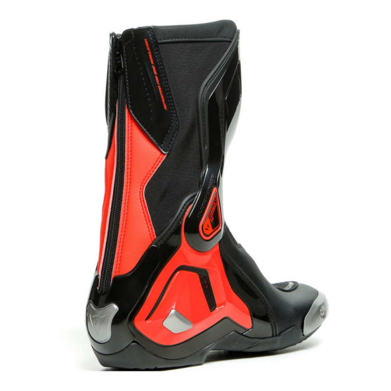 Botas DAINESE Torque Out negro rojo fluor