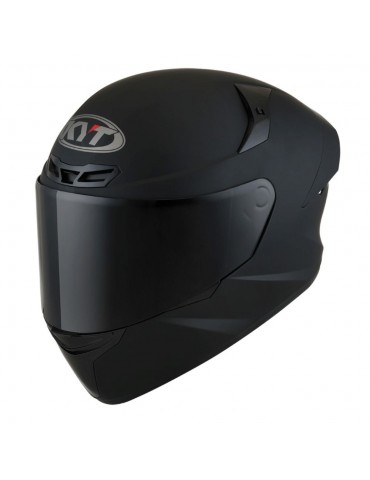 KYT TT-Course Plain noir mat
