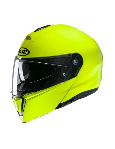 HJC i90 green fluor