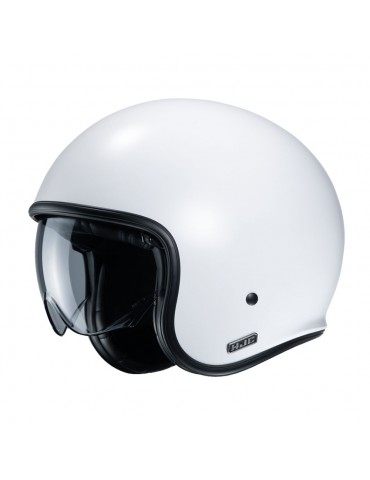 HJC V30 semi matt white