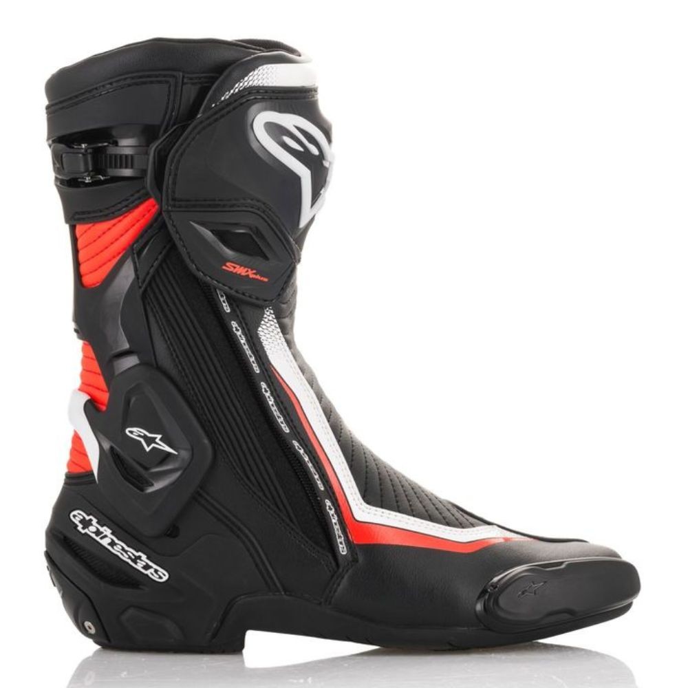 Boots ALPINESTARS Smx Plus V2 black / white / fluor red