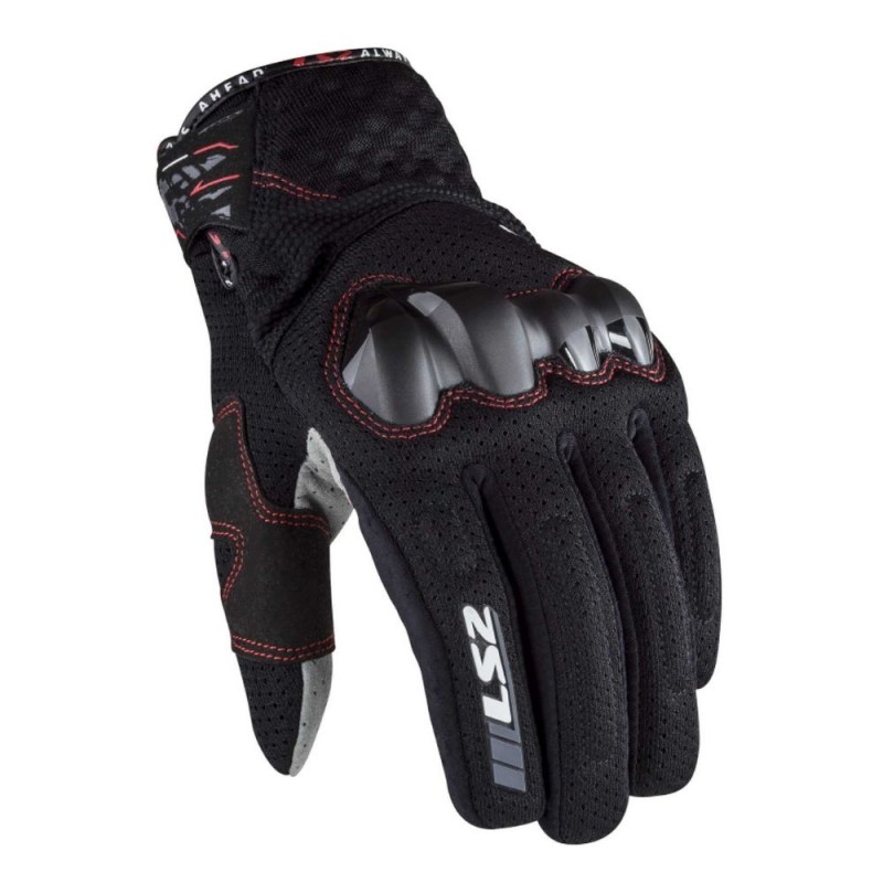 Guantes LS2 Chaki Lady negro