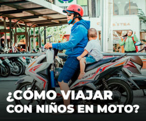 Lee más sobre el artículo ¿Sabes cómo debes viajar con niños en moto?