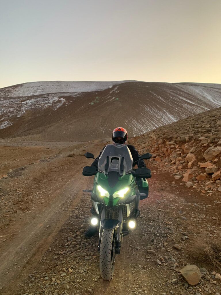 Kawasaki Versys 1000 en Marruecos