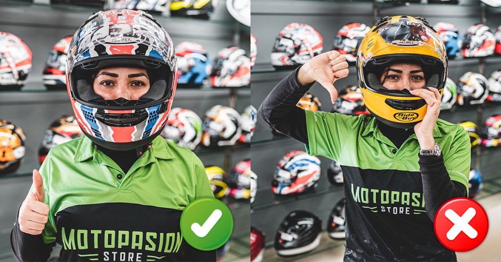 Bebida Premisa violín Tallas de cascos de moto, descubre cómo elegir la tuya - Motopasión Store