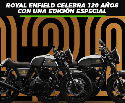 Lee más sobre el artículo Royal Enfield celebra 120 años con una edición especial