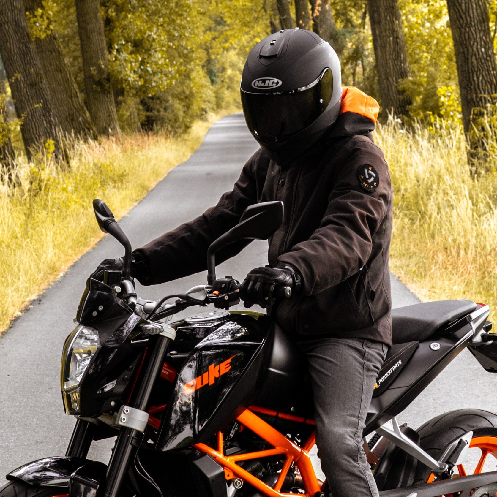 abrigo de moto chaqueta de moto para hombre chaqueta larga para moto